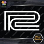 Compatible Roland R Only Logo Keyboard Piano Musical Vinyl Decals Stickers