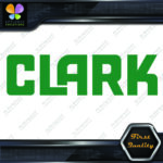 Compatible with Clark Forklift Construction Machinery Vinyl Decals Stickers - Image 11