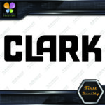 Compatible with Clark Forklift Construction Machinery Vinyl Decals Stickers