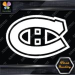Compatible Canadiens de Montreal Hockey Club CH Habs Logo Decals Stickers Vinyl - Image 3