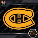 Compatible Canadiens de Montreal Hockey Club CH Habs Logo Decals Stickers Vinyl - Image 10
