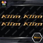 Compatible Klim Clothing Apparel Name Pack of 4 MINI SIZE Decals Stickers Vinyl - Image 18