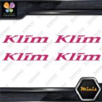 Compatible Klim Clothing Apparel Name Pack of 4 MINI SIZE Decals Stickers Vinyl - Image 20