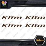 Compatible Klim Clothing Apparel Name Pack of 4 MINI SIZE Decals Stickers Vinyl - Image 24