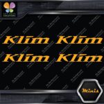 Compatible Klim Clothing Apparel Name Pack of 4 MINI SIZE Decals Stickers Vinyl - Image 6