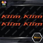 Compatible Klim Clothing Apparel Name Pack of 4 MINI SIZE Decals Stickers Vinyl - Image 7