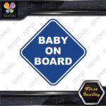 Baby On Board Warning Diamond Shape Cars Trucks Logo Vinyl Decals Stickers - Image 11