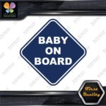Baby On Board Warning Diamond Shape Cars Trucks Logo Vinyl Decals Stickers - Image 12