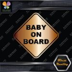 Baby On Board Warning Diamond Shape Cars Trucks Logo Vinyl Decals Stickers - Image 19