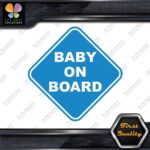 Baby On Board Warning Diamond Shape Cars Trucks Logo Vinyl Decals Stickers - Image 10