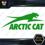 Compatible Arctic Cat Jumping Right Over Name Snowmobiles Vinyls Decals Stickers - Image 11
