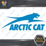 Compatible Arctic Cat Jumping Right Over Name Snowmobiles Vinyls Decals Stickers - Image 14