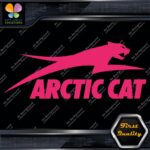 Compatible Arctic Cat Jumping Right Over Name Snowmobiles Vinyls Decals Stickers - Image 18