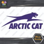 Compatible Arctic Cat Jumping Right Over Name Snowmobiles Vinyls Decals Stickers - Image 19