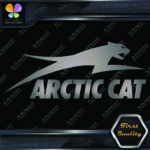 Compatible Arctic Cat Jumping Right Over Name Snowmobiles Vinyls Decals Stickers - Image 21