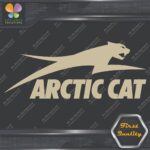 Compatible Arctic Cat Jumping Right Over Name Snowmobiles Vinyls Decals Stickers - Image 23