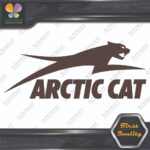 Compatible Arctic Cat Jumping Right Over Name Snowmobiles Vinyls Decals Stickers - Image 24