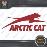 Compatible Arctic Cat Jumping Right Over Name Snowmobiles Vinyls Decals Stickers - Image 10