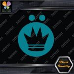 Compatible Koning Wheels Rims Crown Logo Racing Tuning JDM Decals Stickers Vinyl - Image 13