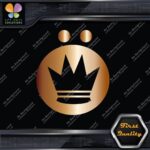 Compatible Koning Wheels Rims Crown Logo Racing Tuning JDM Decals Stickers Vinyl - Image 19