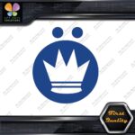 Compatible Koning Wheels Rims Crown Logo Racing Tuning JDM Decals Stickers Vinyl - Image 3