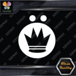 Compatible Koning Wheels Rims Crown Logo Racing Tuning JDM Decals Stickers Vinyl - Image 4