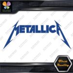Compatible Metallica Hard Rock Band Vintage Name Logo Vinyl Decals Stickers - Image 11