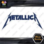 Compatible Metallica Hard Rock Band Vintage Name Logo Vinyl Decals Stickers - Image 12