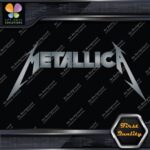 Compatible Metallica Hard Rock Band Vintage Name Logo Vinyl Decals Stickers - Image 18