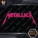 Compatible Metallica Hard Rock Band Vintage Name Logo Vinyl Decals Stickers - Image 20