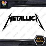 Compatible Metallica Hard Rock Band Vintage Name Logo Vinyl Decals Stickers - Image 3