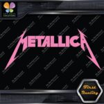 Compatible Metallica Hard Rock Band Vintage Name Logo Vinyl Decals Stickers - Image 21
