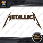 Compatible Metallica Hard Rock Band Vintage Name Logo Vinyl Decals Stickers - Image 24