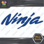Compatible Ninja Motorcycles Kawazaki Name Smooth Logo Vinyl Decals Stickers - Image 12