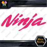 Compatible Ninja Motorcycles Kawazaki Name Smooth Logo Vinyl Decals Stickers - Image 23