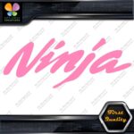 Compatible Ninja Motorcycles Kawazaki Name Smooth Logo Vinyl Decals Stickers - Image 24
