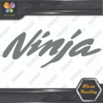 Compatible Ninja Motorcycles Kawazaki Name Smooth Logo Vinyl Decals Stickers - Image 6
