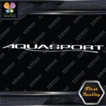 Compatible Aquasport Boats Wave Emblem Logo Modern Decals Stickers Vinyl - Image 3