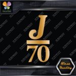 Compatible J 70 Boats J70 Sailing Boating Sports Logo Decals Stickers Vinyl - Image 17