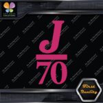 Compatible J 70 Boats J70 Sailing Boating Sports Logo Decals Stickers Vinyl - Image 20