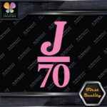 Compatible J 70 Boats J70 Sailing Boating Sports Logo Decals Stickers Vinyl - Image 21