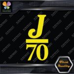 Compatible J 70 Boats J70 Sailing Boating Sports Logo Decals Stickers Vinyl - Image 6