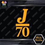 Compatible J 70 Boats J70 Sailing Boating Sports Logo Decals Stickers Vinyl - Image 7