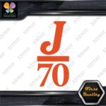 Compatible J 70 Boats J70 Sailing Boating Sports Logo Decals Stickers Vinyl - Image 8