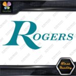 Compatible Rogers Drums Music Full Block Letters Name Logo Vinyl Decals Stickers - Image 13