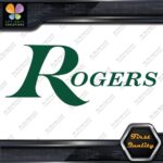 Compatible Rogers Drums Music Full Block Letters Name Logo Vinyl Decals Stickers - Image 16