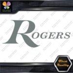 Compatible Rogers Drums Music Full Block Letters Name Logo Vinyl Decals Stickers - Image 4