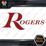 Compatible Rogers Drums Music Full Block Letters Name Logo Vinyl Decals Stickers - Image 9