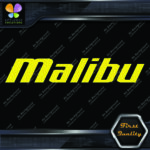 Compatible with Malibu Boats Name Only Marine Vehicle Vinyl Decals Stickers - Image 13