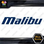 Compatible with Malibu Boats Name Only Marine Vehicle Vinyl Decals Stickers